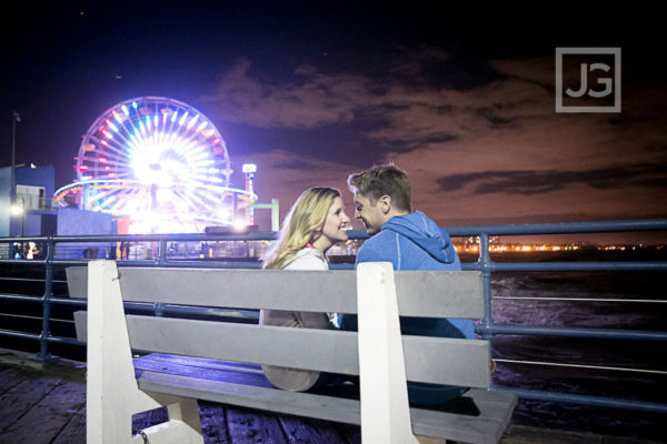Read more about the article Malibu Engagement Photography, Santa Monica Pier | Meghan & Rob