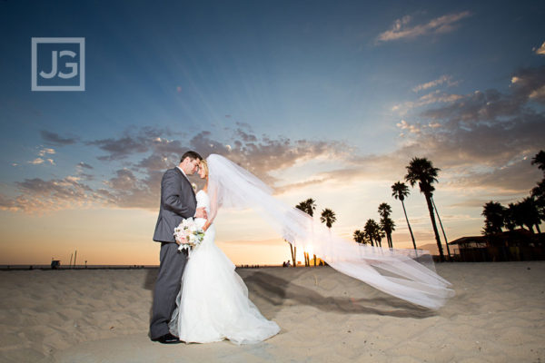 Read more about the article Casa Del Mar Wedding Photography, Santa Monica | B & W