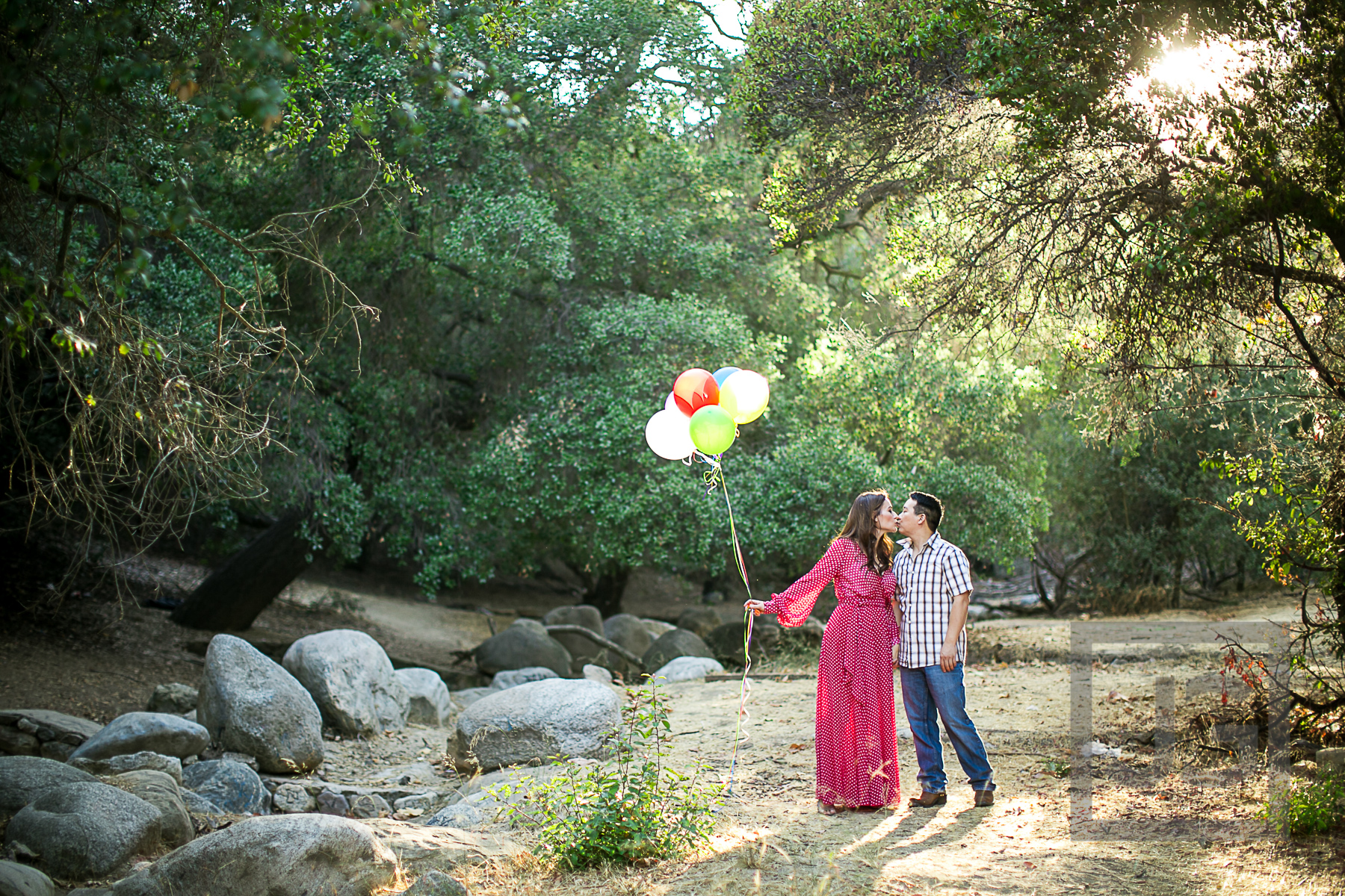 Griffith Park Engagement Photography