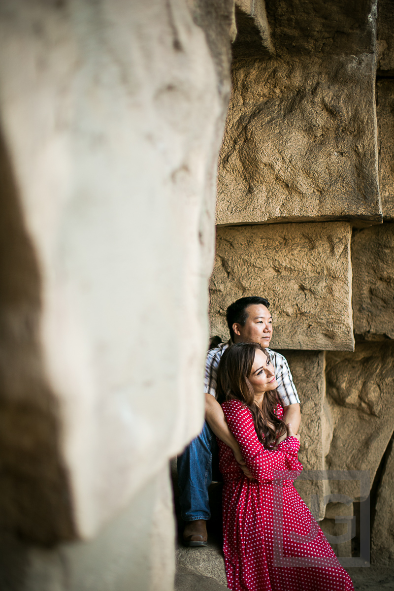 Griffith Park Engagement Photography