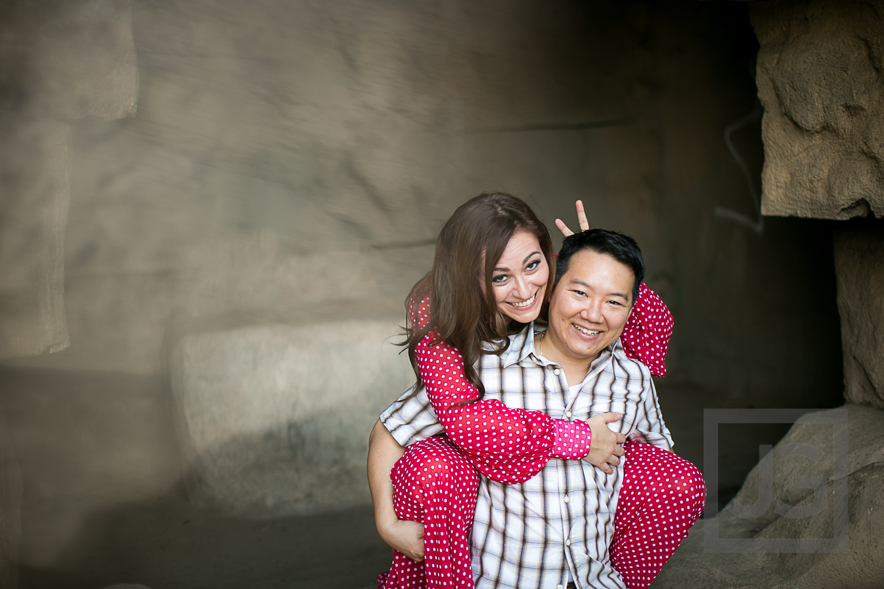 Griffith Park Engagement Photography