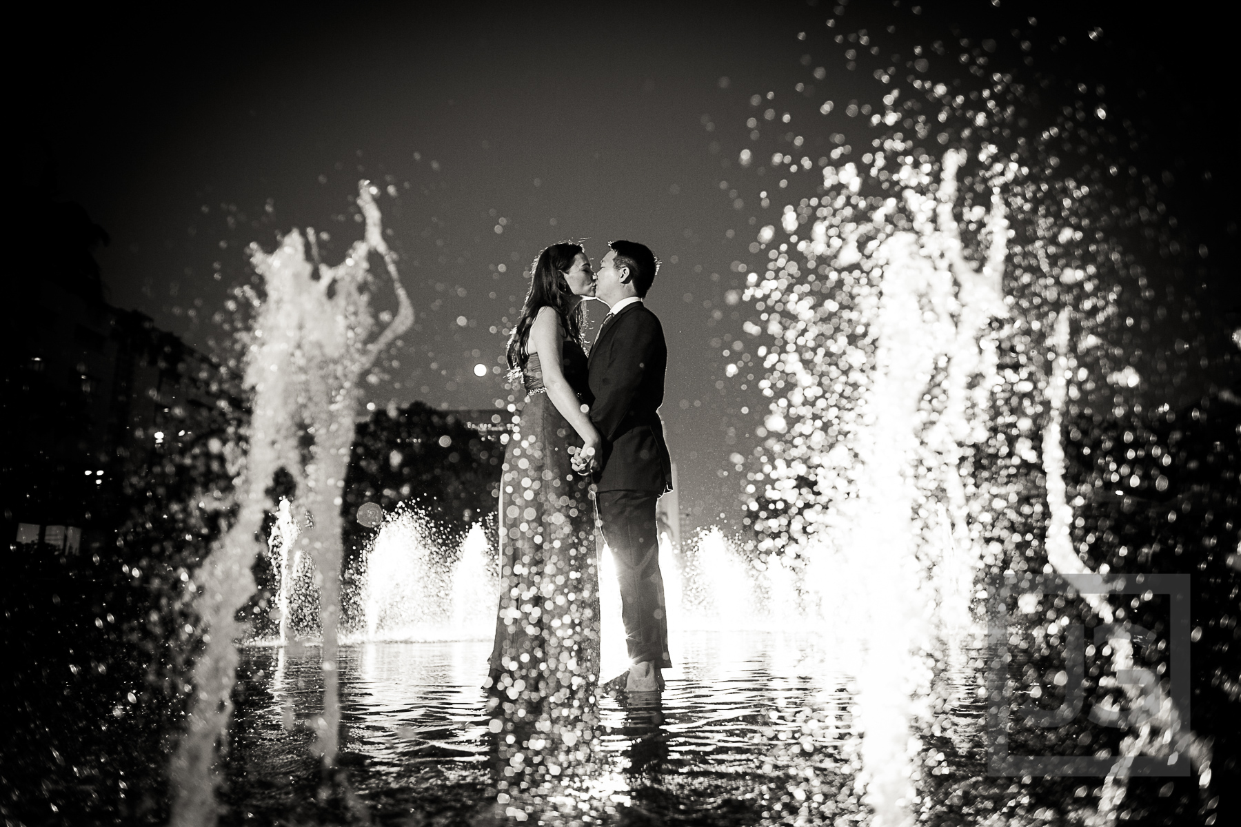 Downtown Los Angeles Engagement Photography