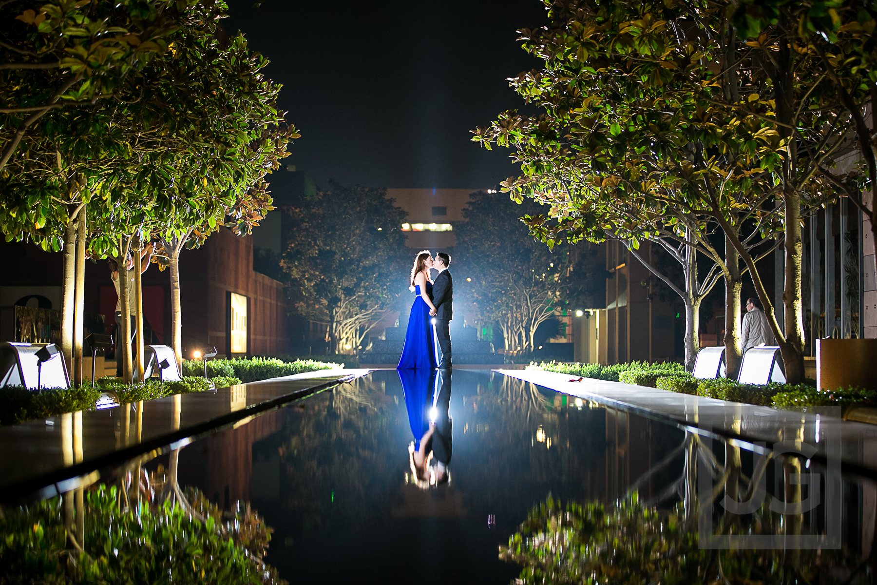 Downtown Los Angeles Engagement Photography