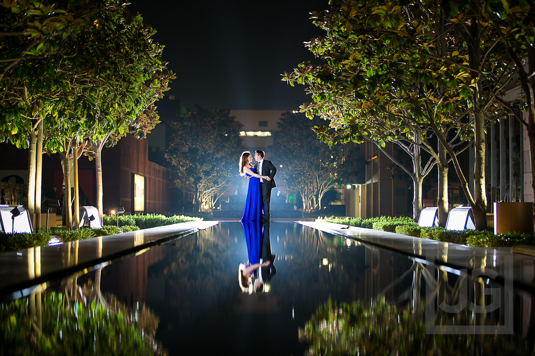 Downtown Los Angeles Engagement Photography