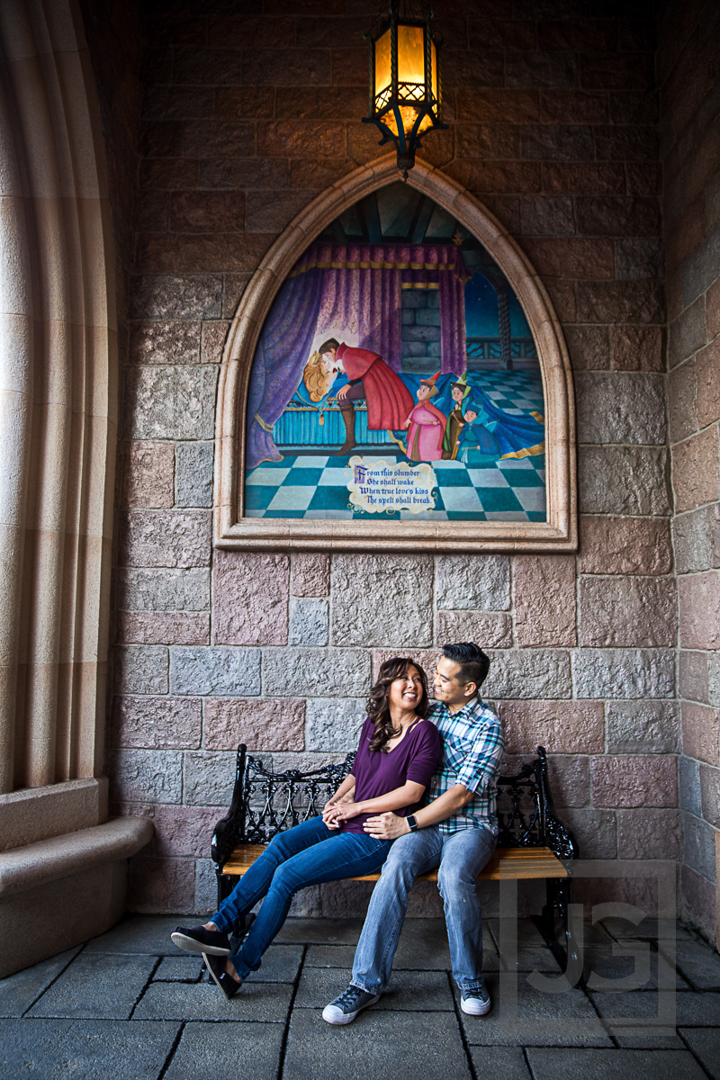 Fantasyland Engagement Photography