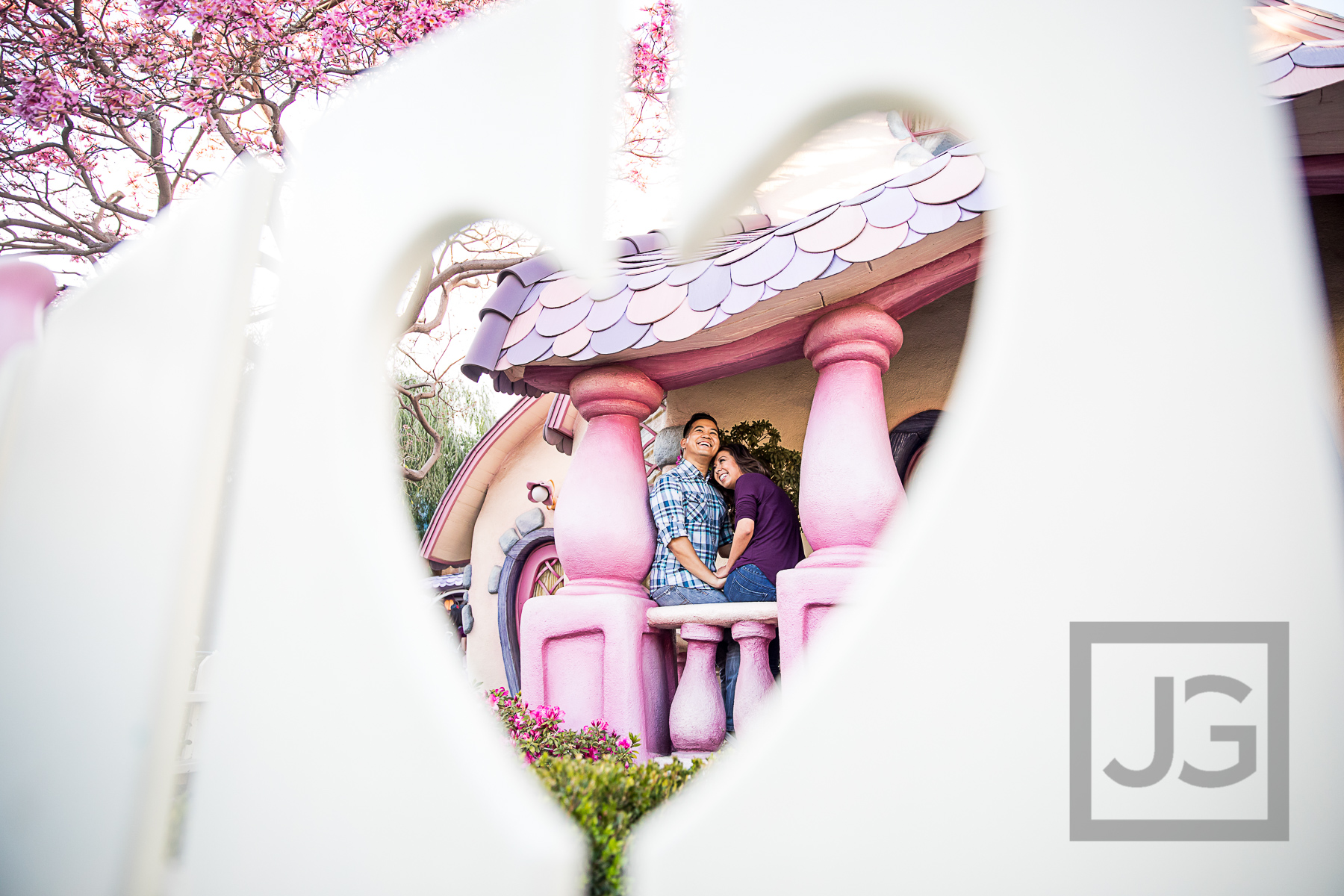 Toontown Engagement Photography