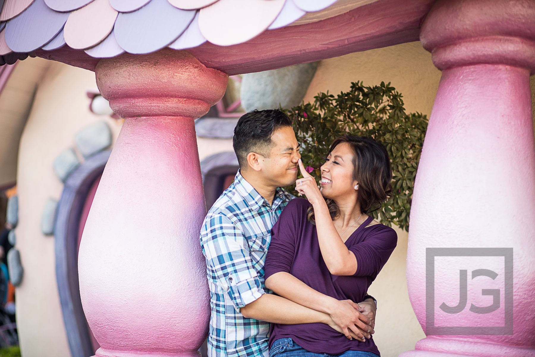 Toontown Engagement Photography