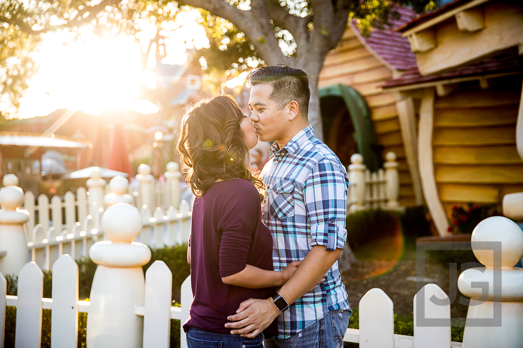 Toontown Engagement Photography