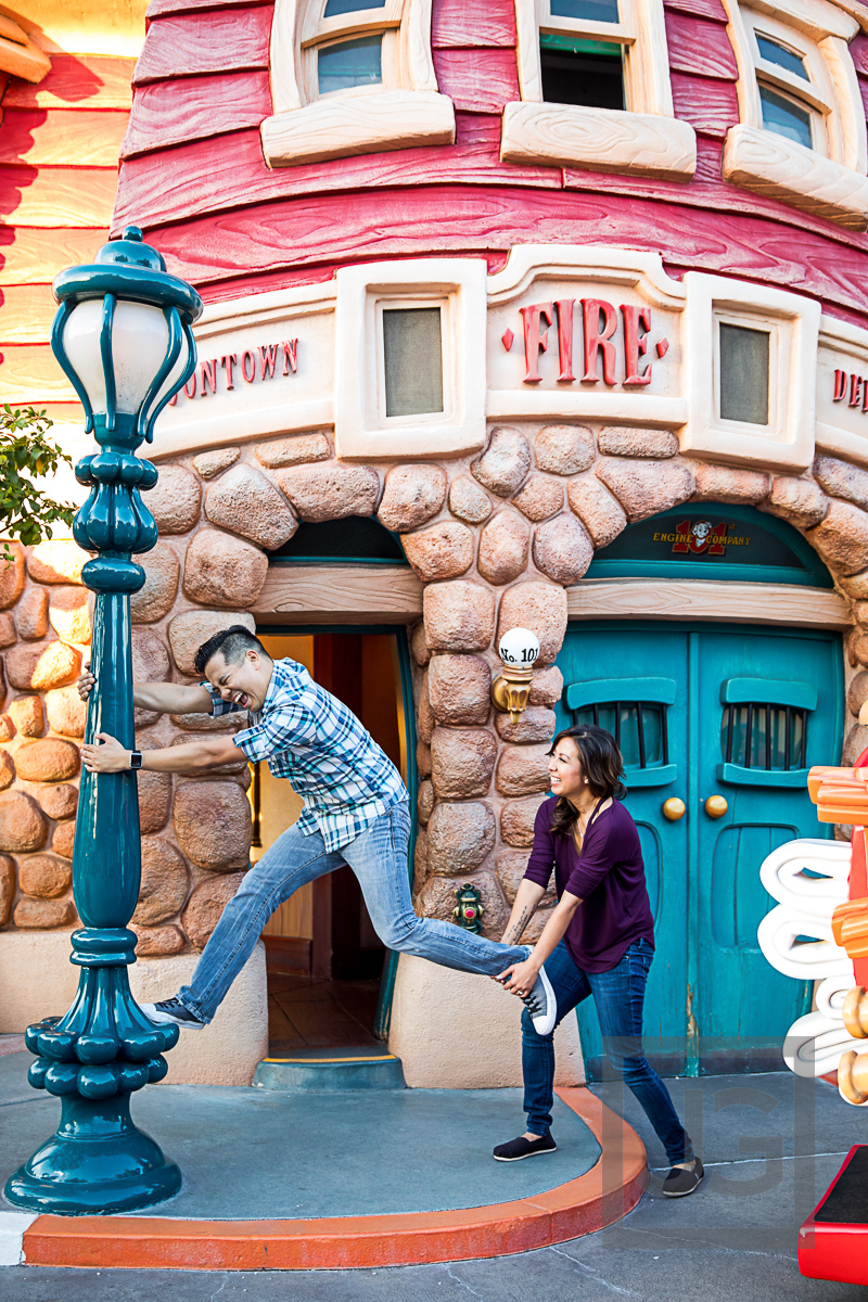 Toontown Engagement Photography