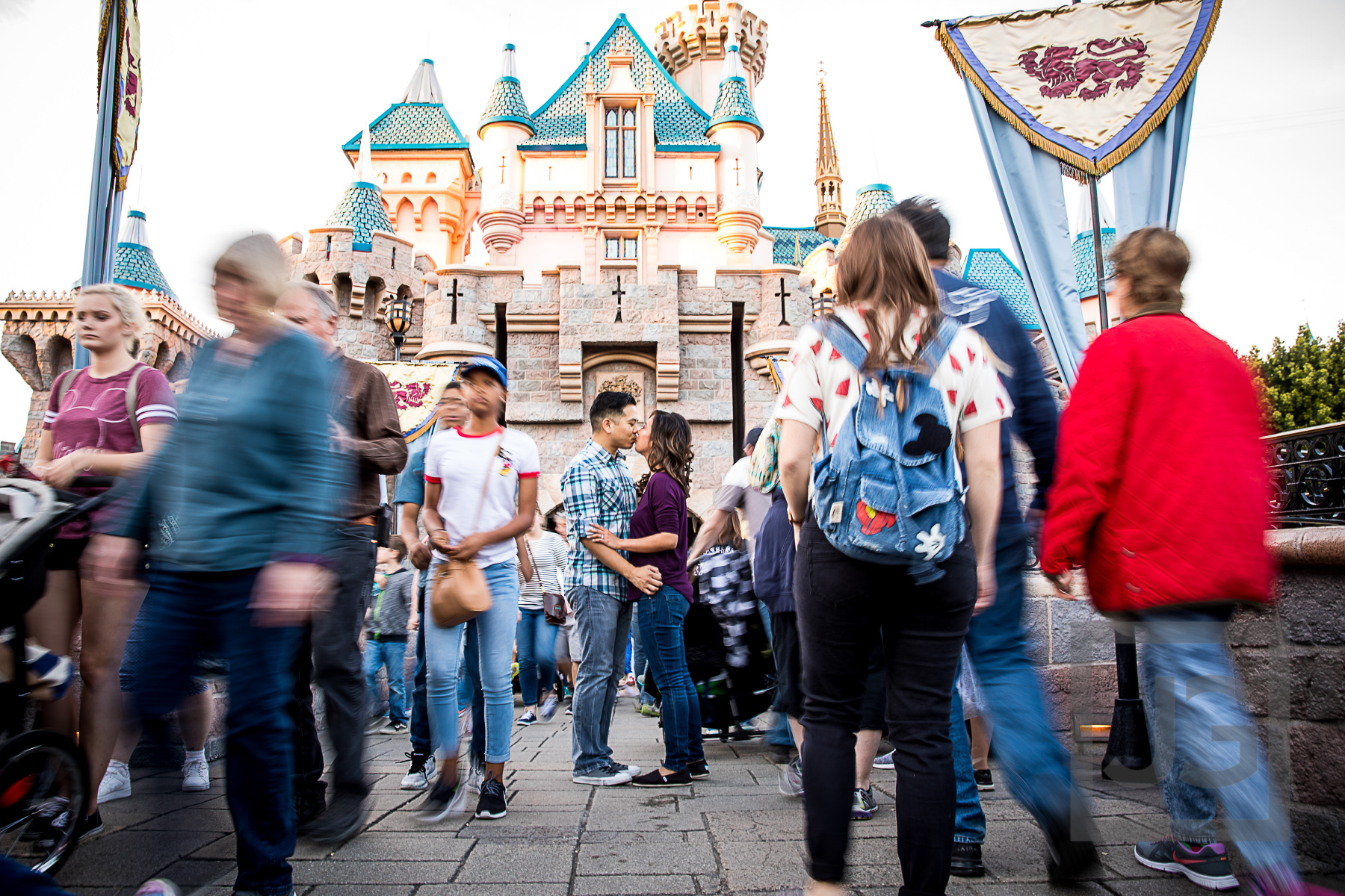 Disneyland Engagement Photos