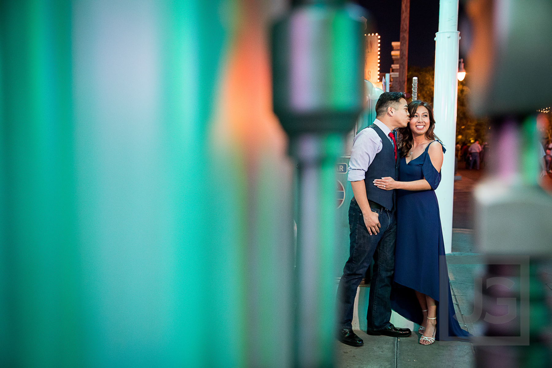 Cars Land Engagement Photography