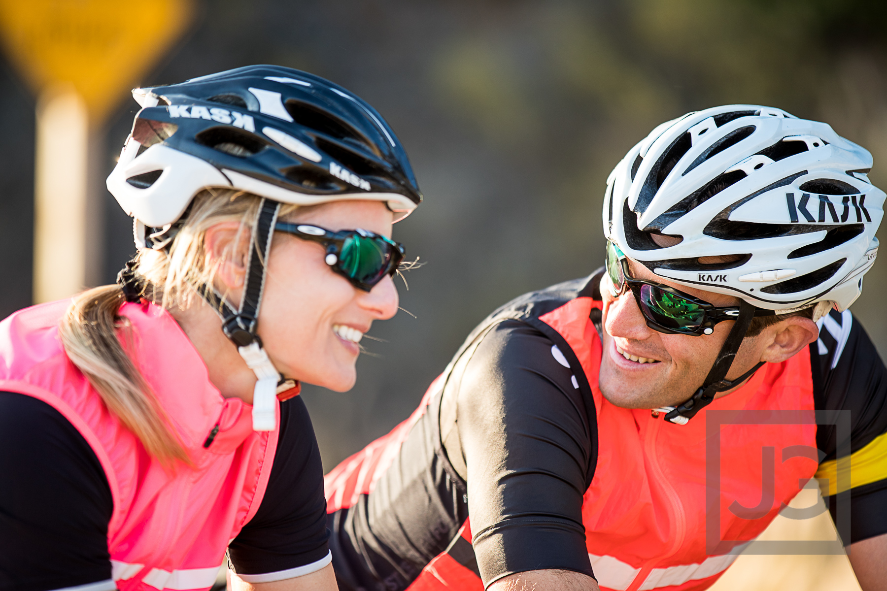 Engagement Photography Cycling in Malibu Canyon