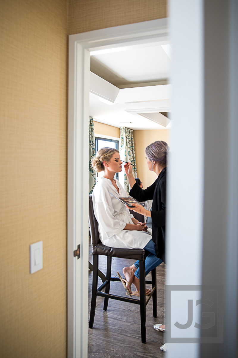 Hilton Waterfront Wedding Preparation