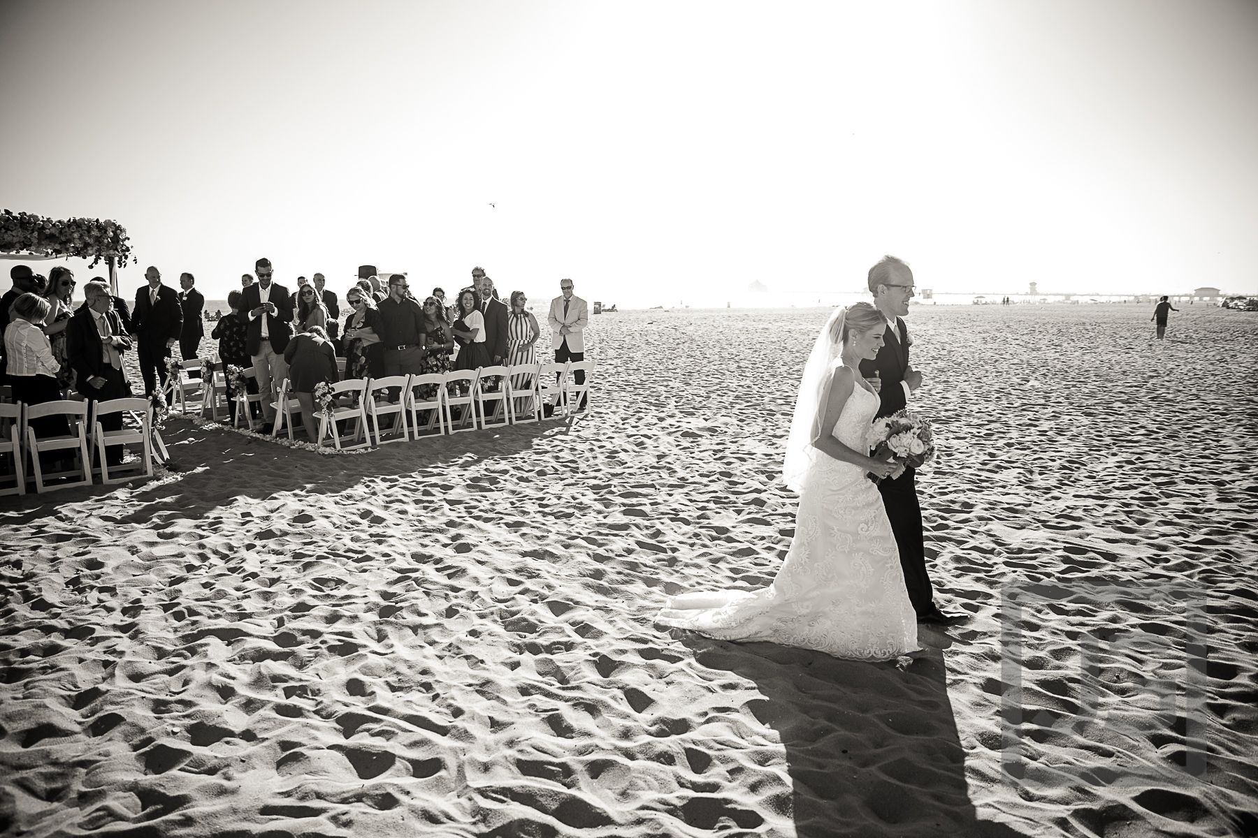 Hilton Waterfront Wedding Ceremony Recessional