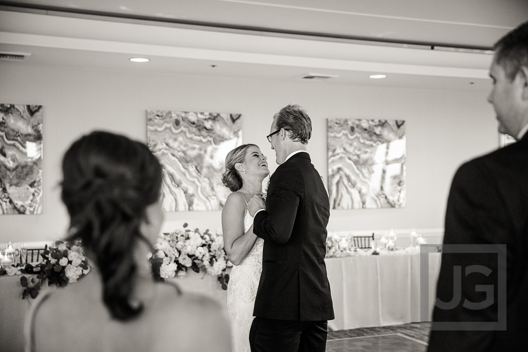 Hilton Waterfront Wedding Reception First Dance