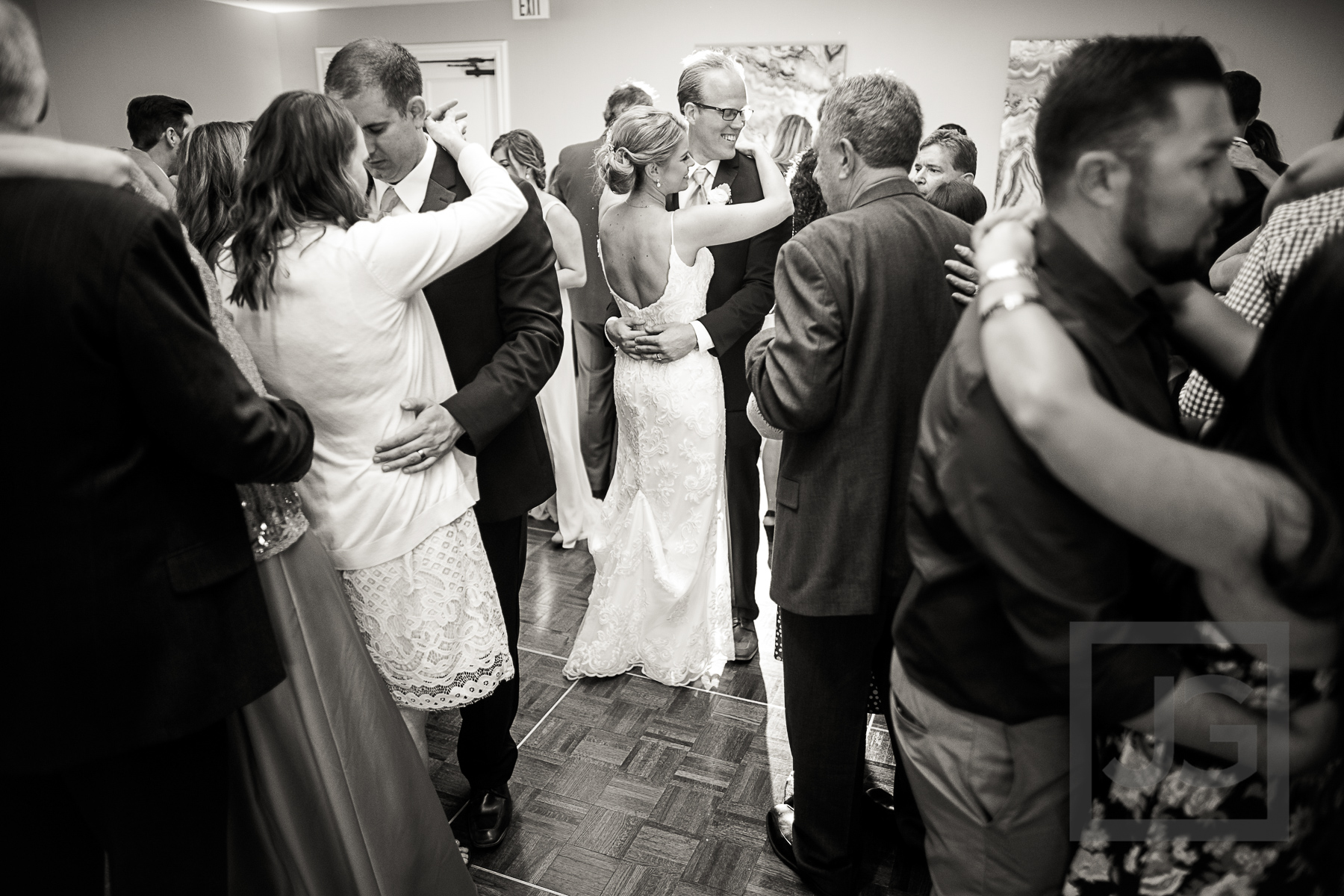 Hilton Waterfront Wedding Reception Dancing