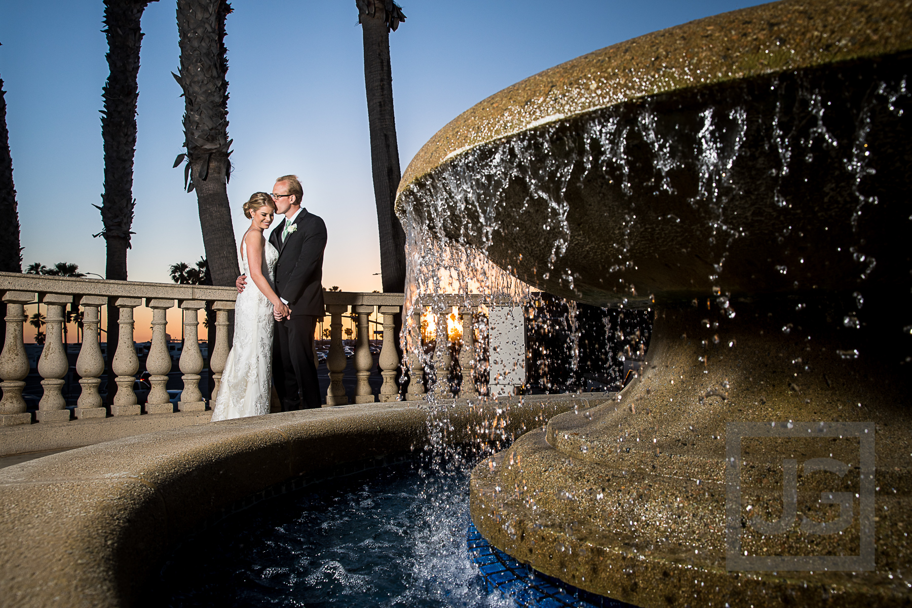 Hilton Waterfront Wedding Photography In Huntington Beach Courtney