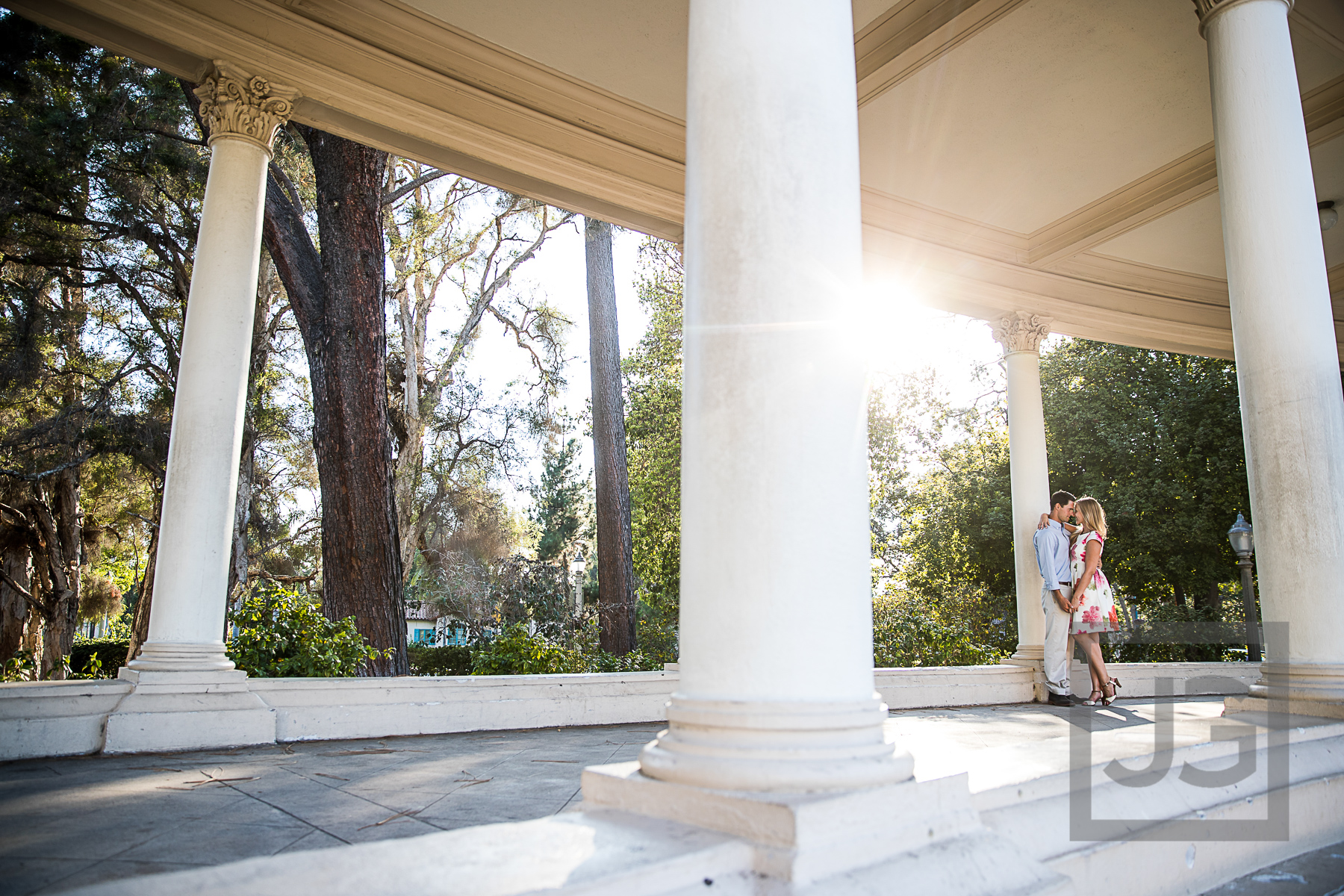 Balboa Park Engagement Photography