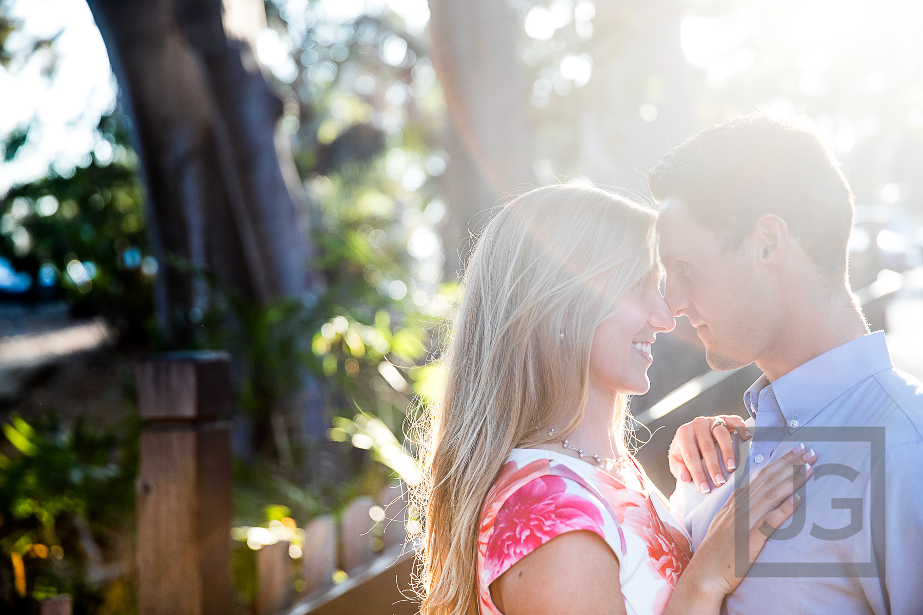 Balboa Park Engagement Photography