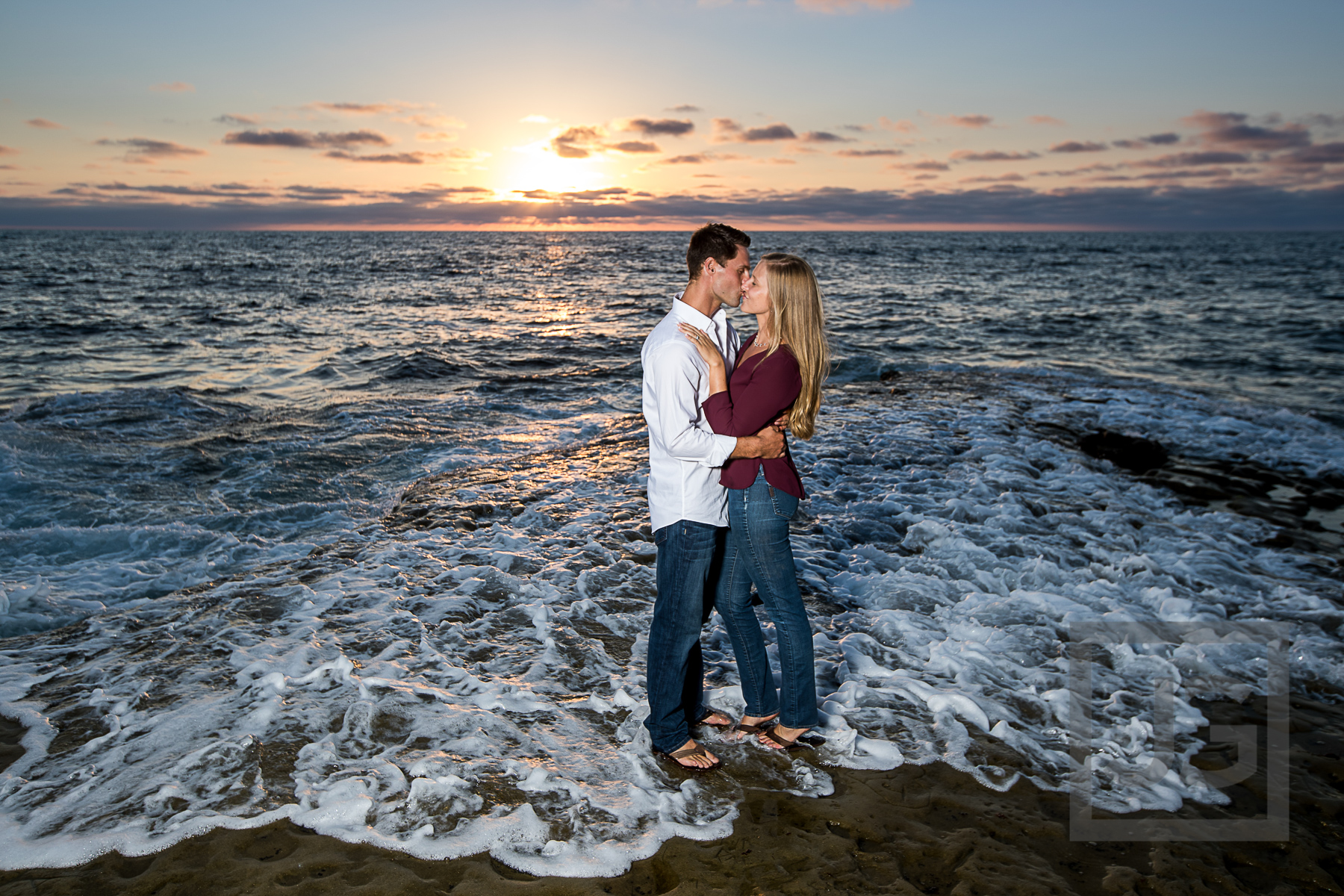 Sunset Cliffs Engagement Photos