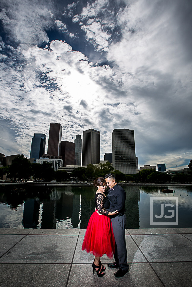 Read more about the article Arlington Garden, Pasadena & Downtown LA Engagement Photography | Kim & Sheng