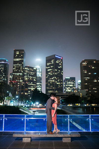 Read more about the article USC Engagement Photography Downtown Los Angeles | Shanine + Ron