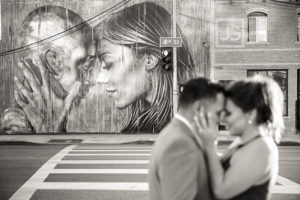 Graffiti Art, Downtown Los Angeles Engagement Photography | Karla + Omar