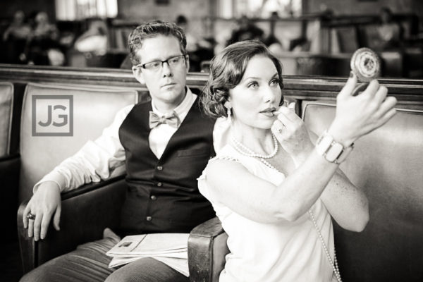 Read more about the article Vintage Engagement Photography: Union Station in Los Angeles | J & C