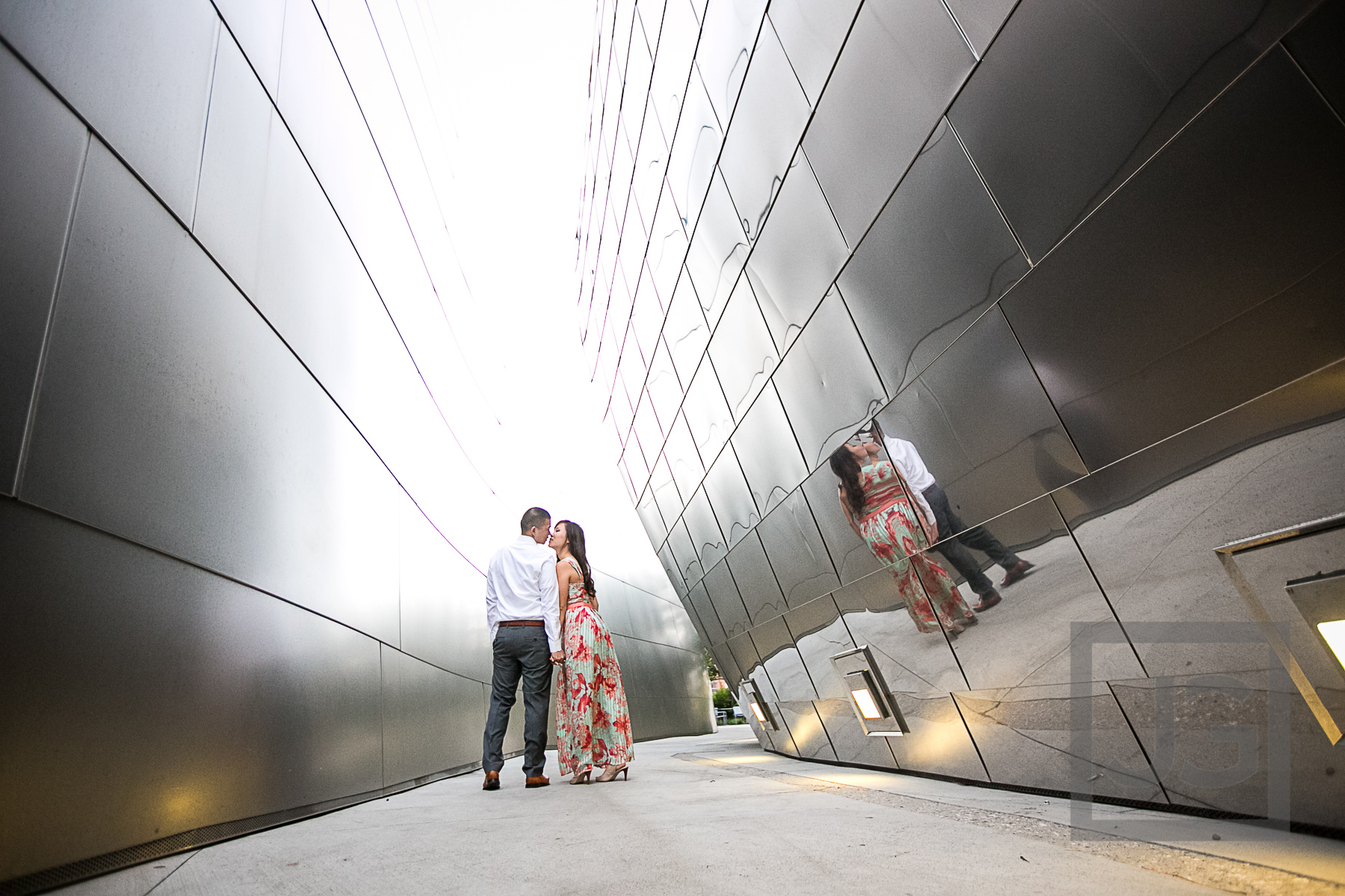 Engagement Photography Walt Disney Concert Hall 