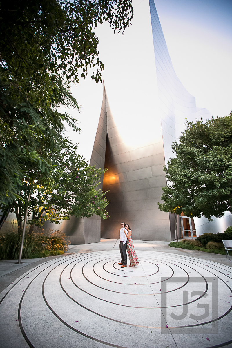 Engagement Photography Walt Disney Concert Hall 