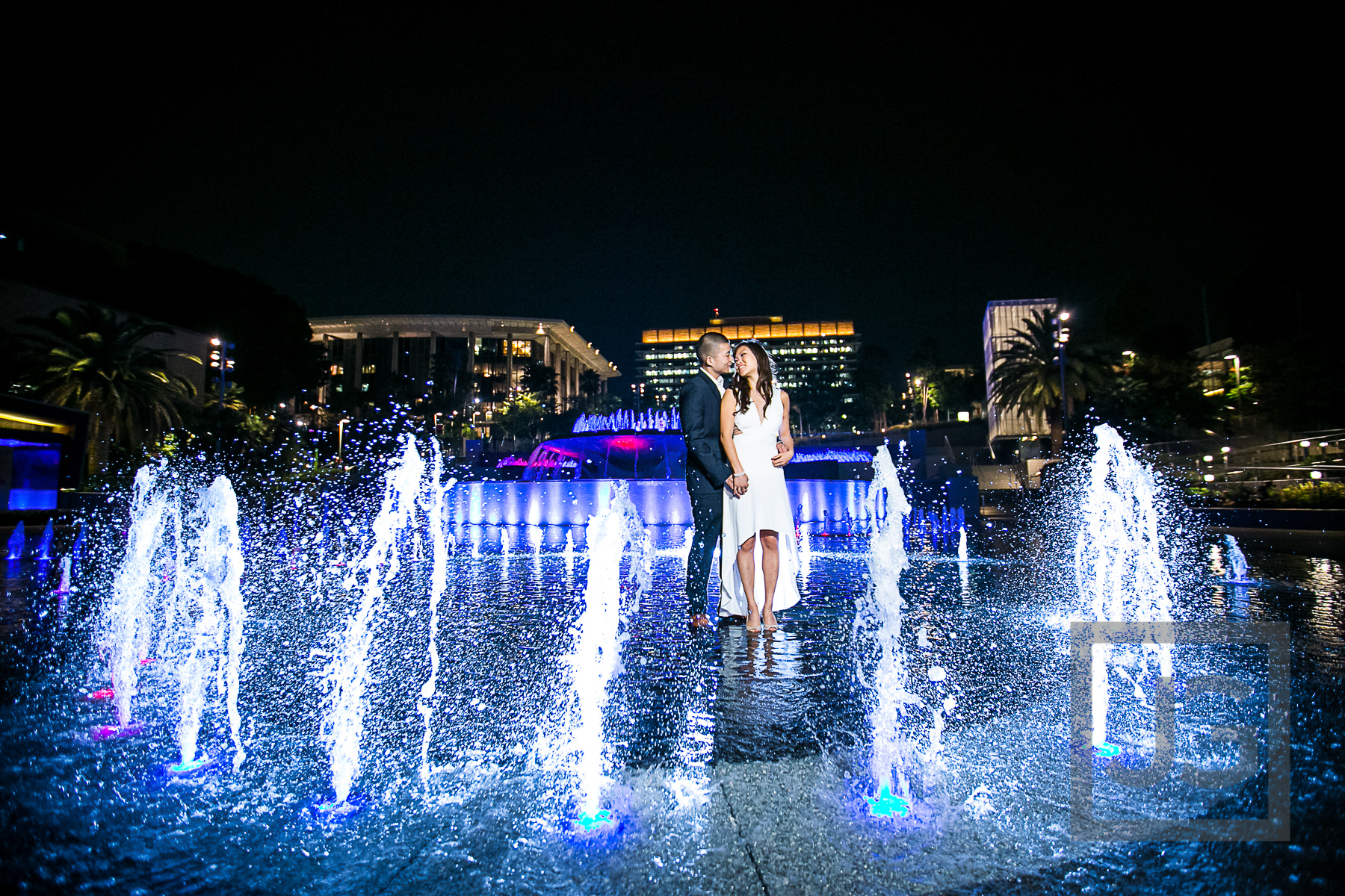 Grand Park Engagement Photos