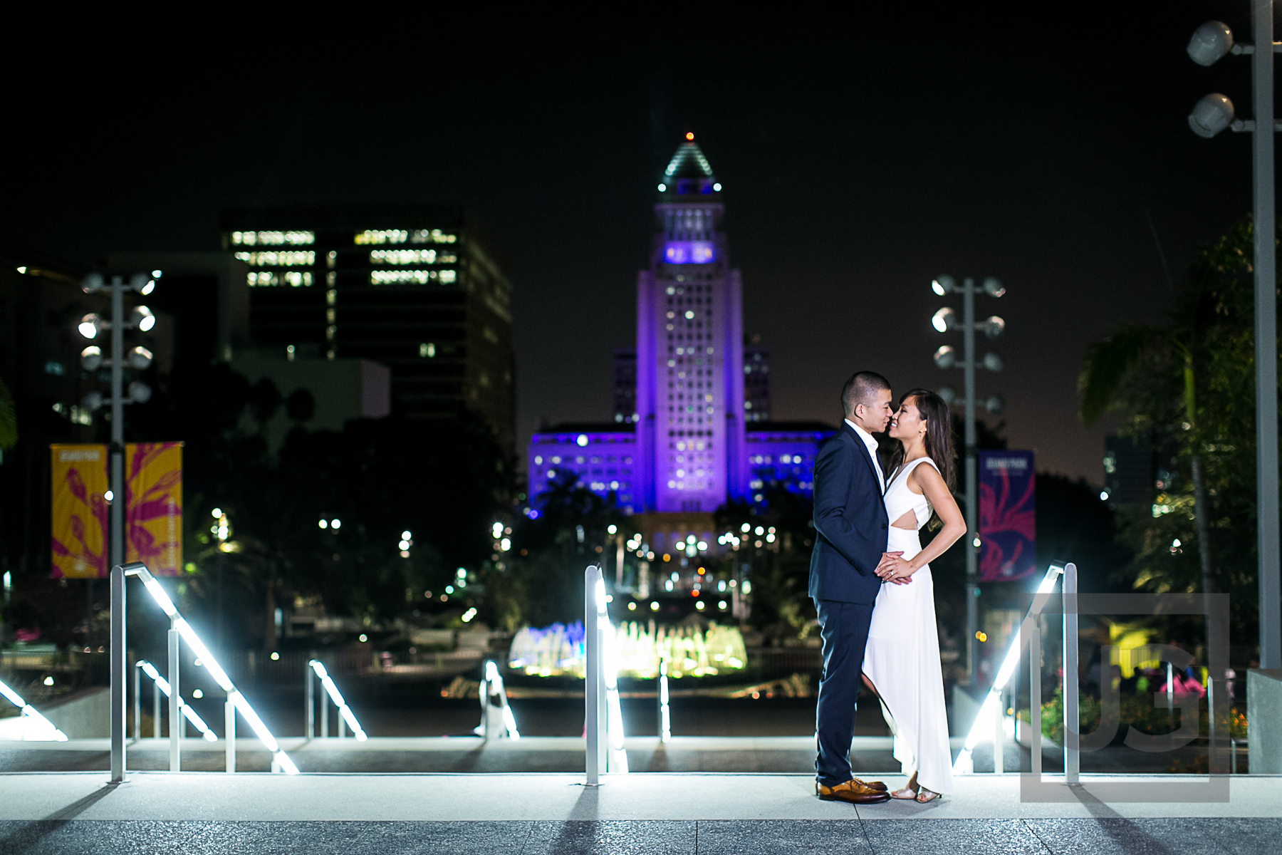City Hall Engagement Photography Los Angeles