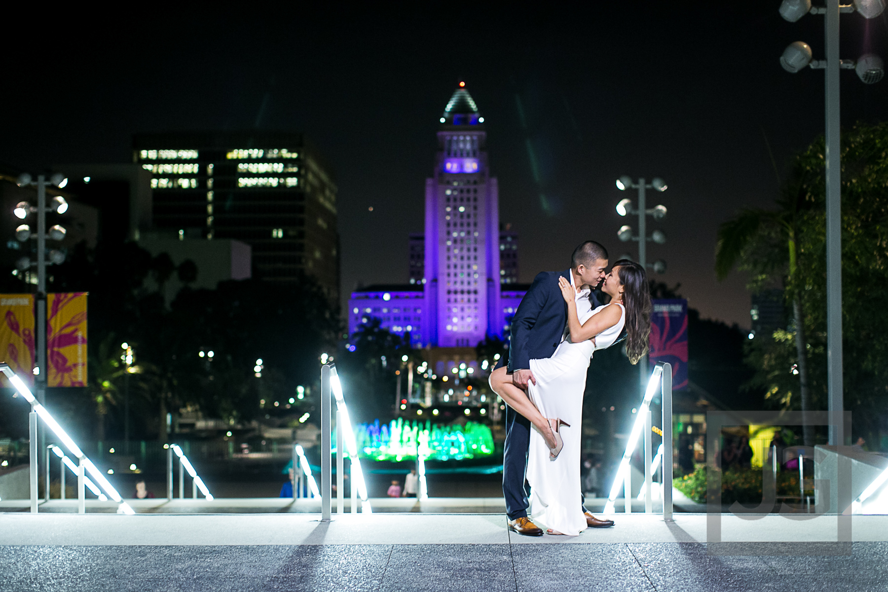 City Hall Engagement Photography Los Angeles